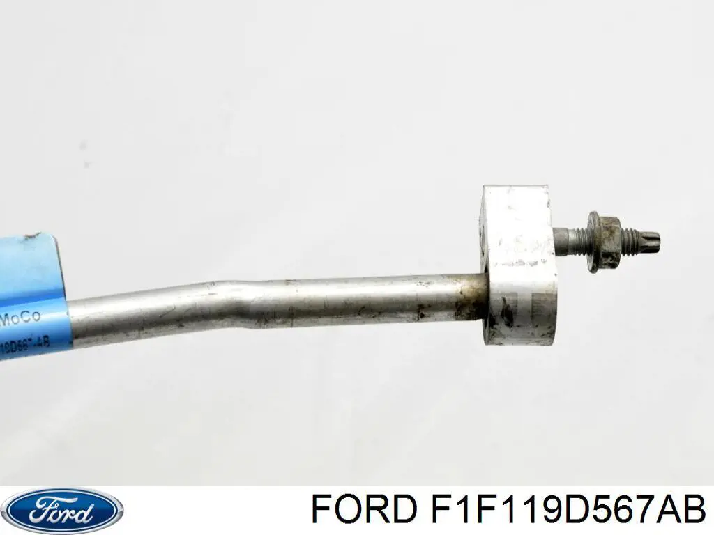 F1F119D567AB Ford Mangueira de aparelho de ar condicionado, desde o radiador até o vaporizador