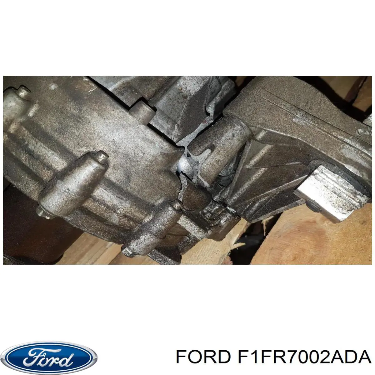 F1FR7002ADA Ford Caixa de Mudança montada (caixa mecânica de velocidades)