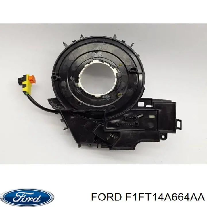 Compre F1FT14A664AA Ford Anel AIRBAG de contato, cabo plano do volante