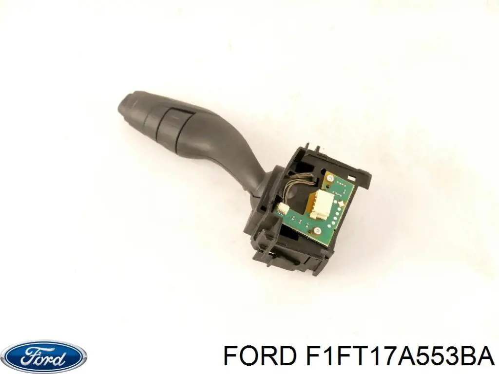 F1FT17A553BA Ford Comutador esquerdo instalado na coluna da direção