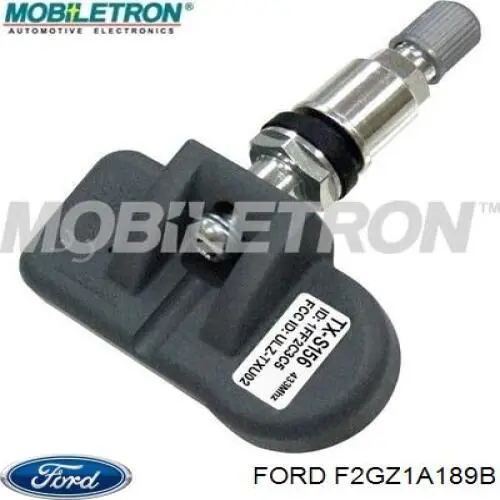 F2GZ1A189B Ford Sensor de pressão de ar nos pneus