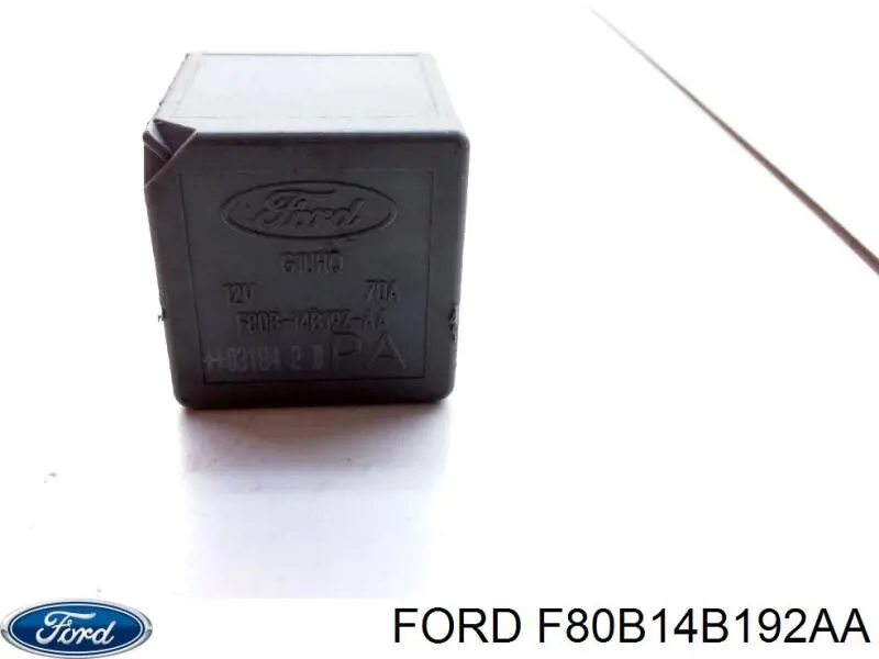 F80B14B192AA Ford Relê das velas de incandescência