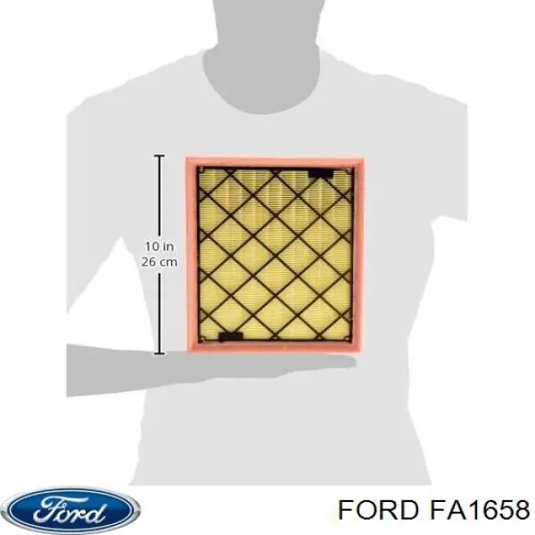 Compre FA1658 Ford Filtro de ar