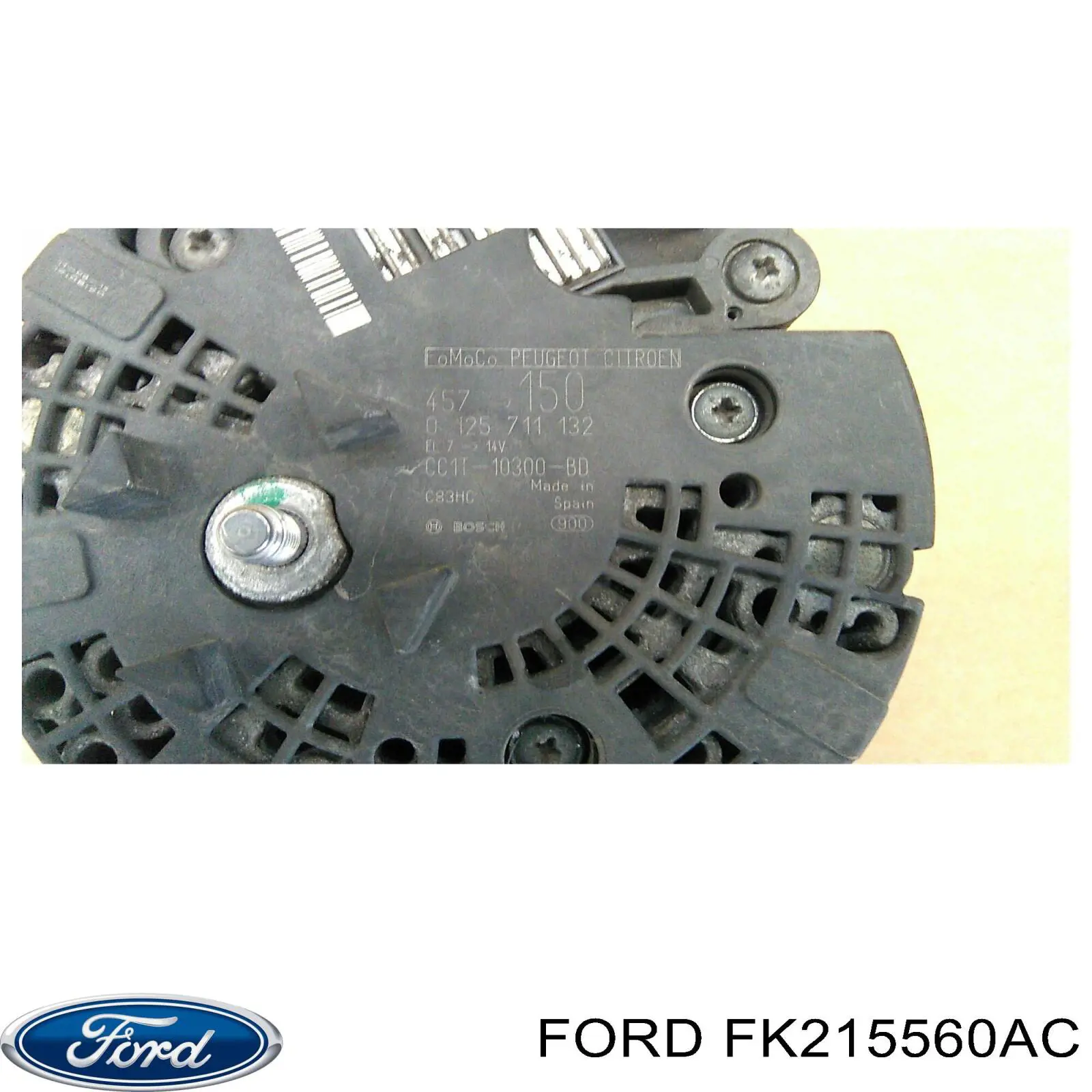 Suspensão de lâminas traseiro 2359769 Ford