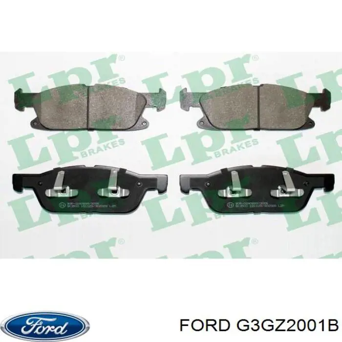 Sapatas do freio dianteiras de disco Ford G3GZ2001B preço, a partir de 34,19 USD