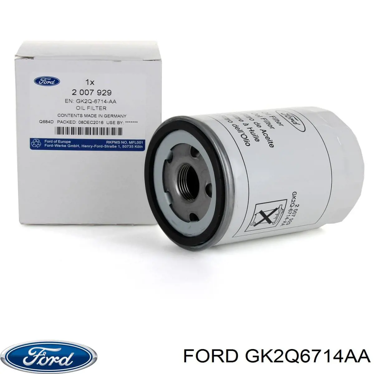 Filtro de óleo Ford GK2Q6714AA preço, a partir de 5,35 USD