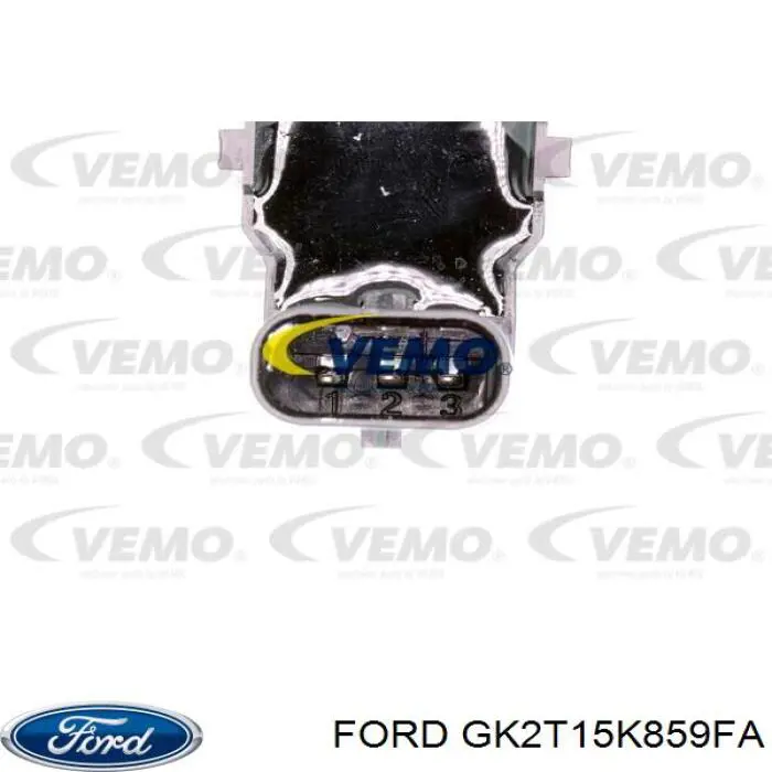 Sensor dianteiro lateral de sinalização de estacionamento (sensor de estacionamento) 5902010018 4max