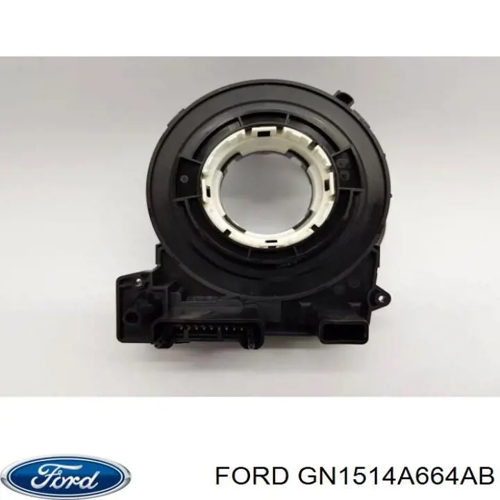 Anel AIRBAG de contato, cabo plano do volante para Ford Fiesta Mk7 