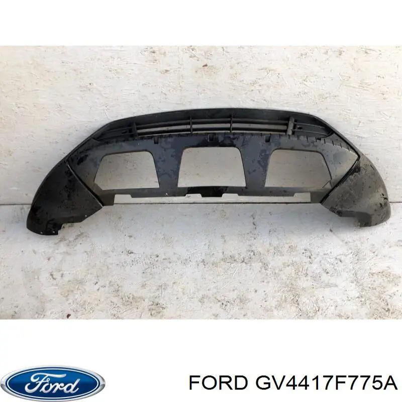 GV4417F775A Ford Grelha inferior do pára-choque dianteiro