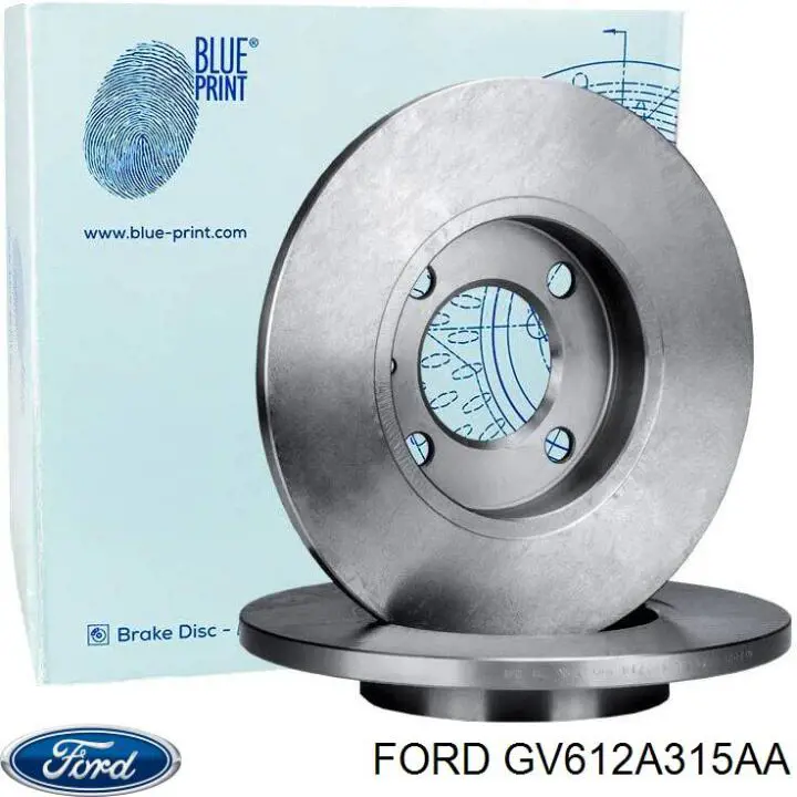 Disco do freio traseiro Ford GV612A315AA preço, a partir de 52,28 USD