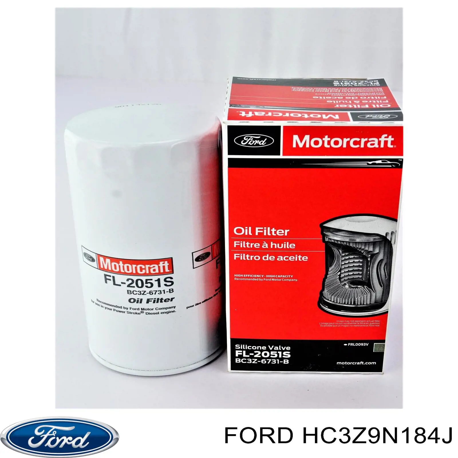 Compre HC3Z9N184J Ford Filtro de combustível