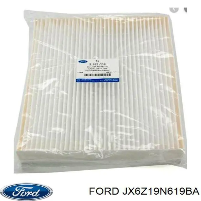 Filtro de salão Ford JX6Z19N619BA preço, a partir de 8,71 USD