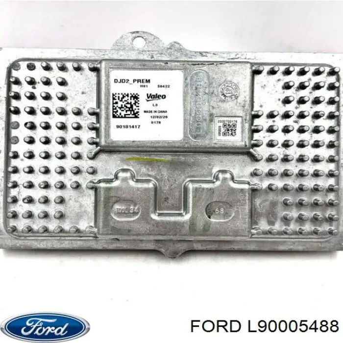 L90005488 Ford Módulo de direção (Centralina eletrônica) das luzes