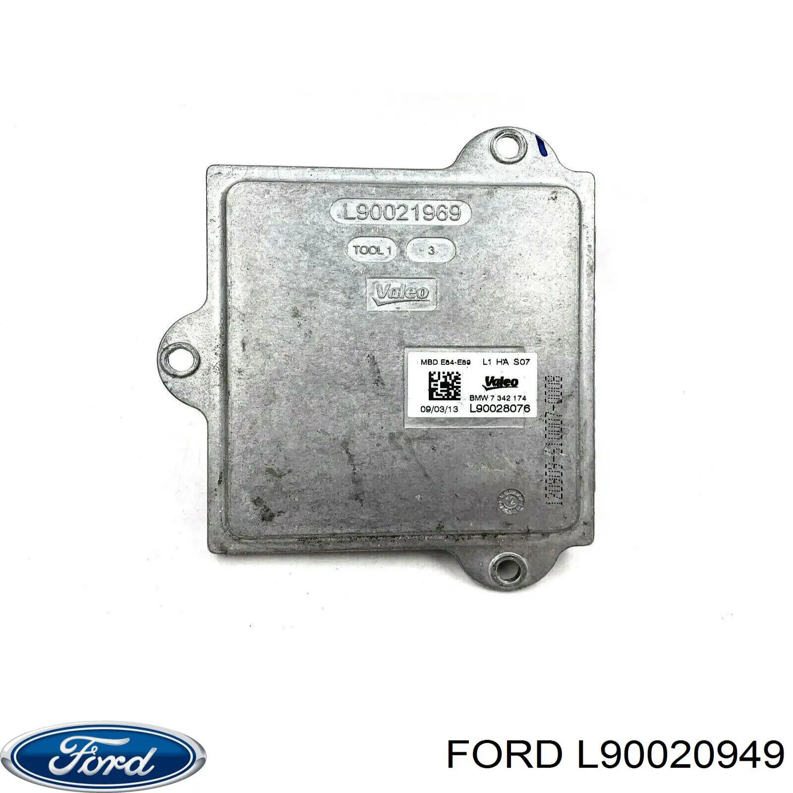 L90020949 Ford Xénon, unidade de controlo