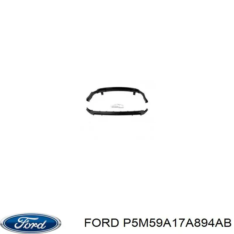 Spoiler do pára-choque traseiro Ford P5M59A17A894AB preço, a partir de 59,31 USD