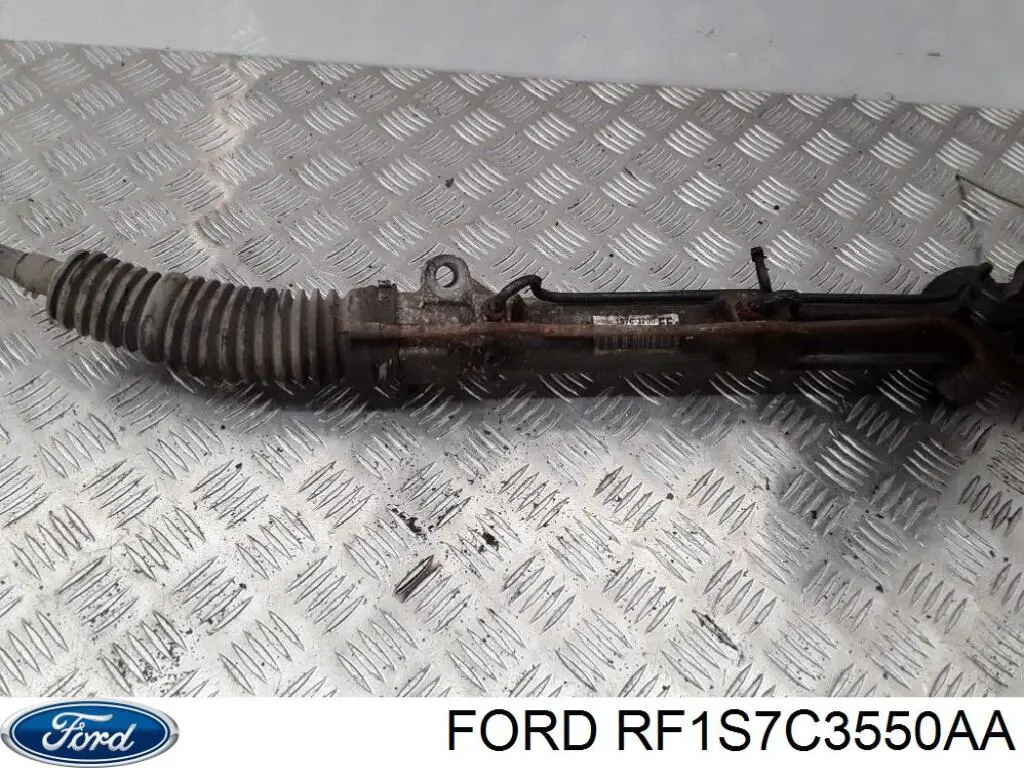 RF1S7C3550AA Ford Cremalheira da direção