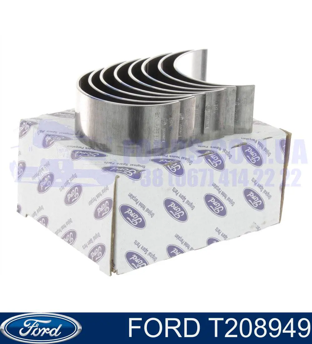 Folhas inseridas de cambota de biela, kit, padrão (STD) Ford T208949 preço, a partir de 19,20 USD