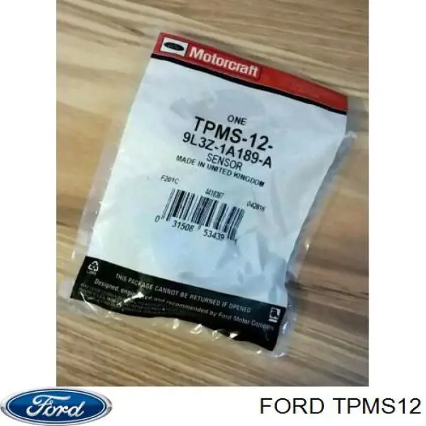 Sensor de pressão de ar nos pneus Ford TPMS12 preço, a partir de 40,45 USD