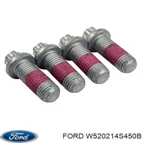 W520214S450B Ford Porca excêntrica do braço oscilante inferior traseiro (de inclinação)