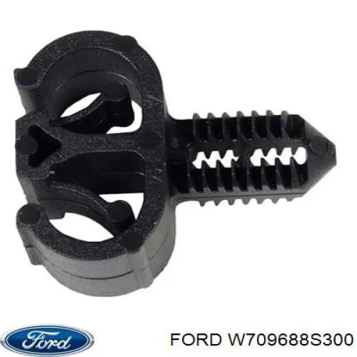W709688S300 Ford Cápsula (prendedor) de isolador térmico da capota