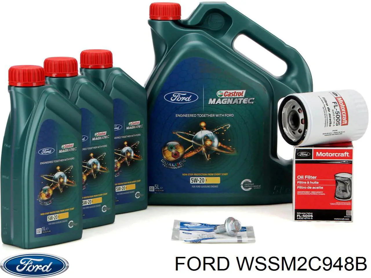 Óleo para motor Ford WSSM2C948B preço, a partir de 70,94 USD