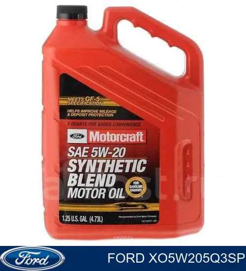 XO5W205Q3SP Ford Óleo para motor