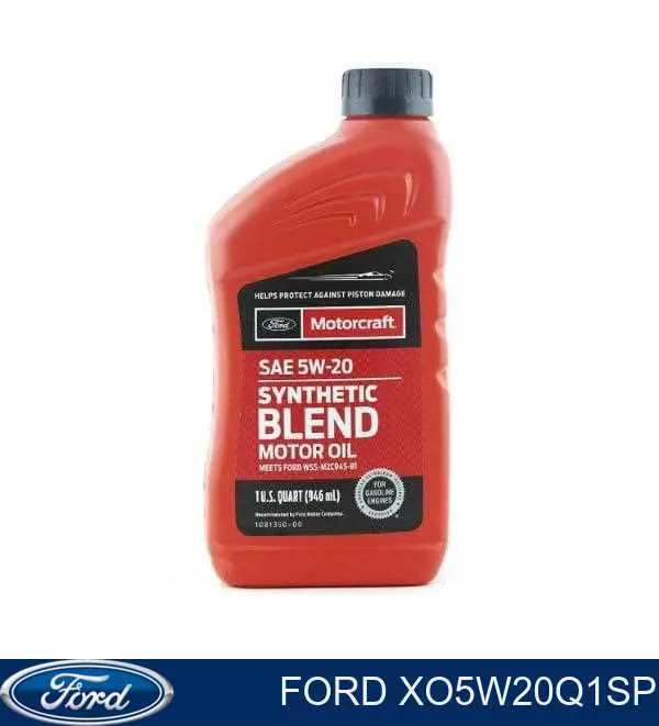 Óleo para motor XO5W20Q1SP Ford