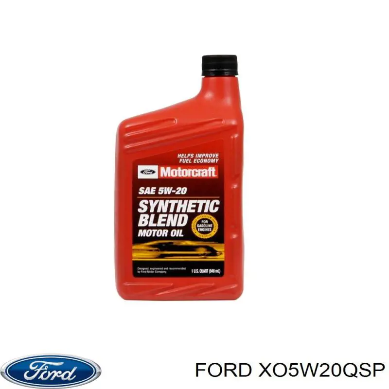 Óleo para motor Ford XO5W20QSP preço, a partir de 18,04 USD