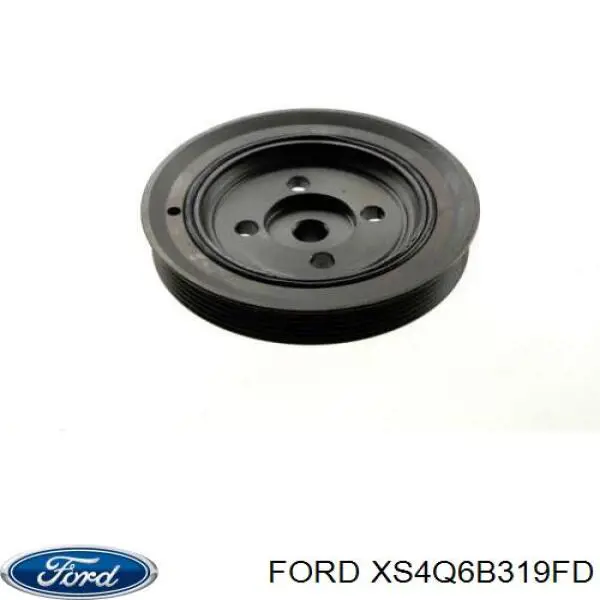 XS4Q6B319FD Ford Polia de cambota