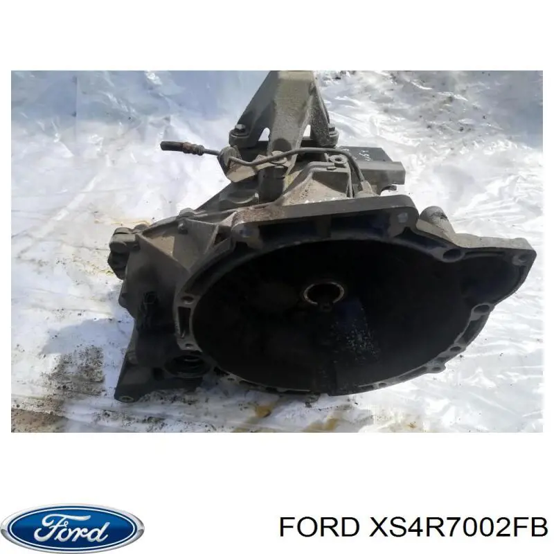 XS4R7002FB Ford Caixa de Mudança montada (caixa mecânica de velocidades)