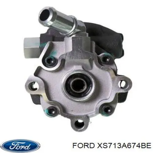 XS713A674BE Ford Bomba da Direção hidrâulica assistida