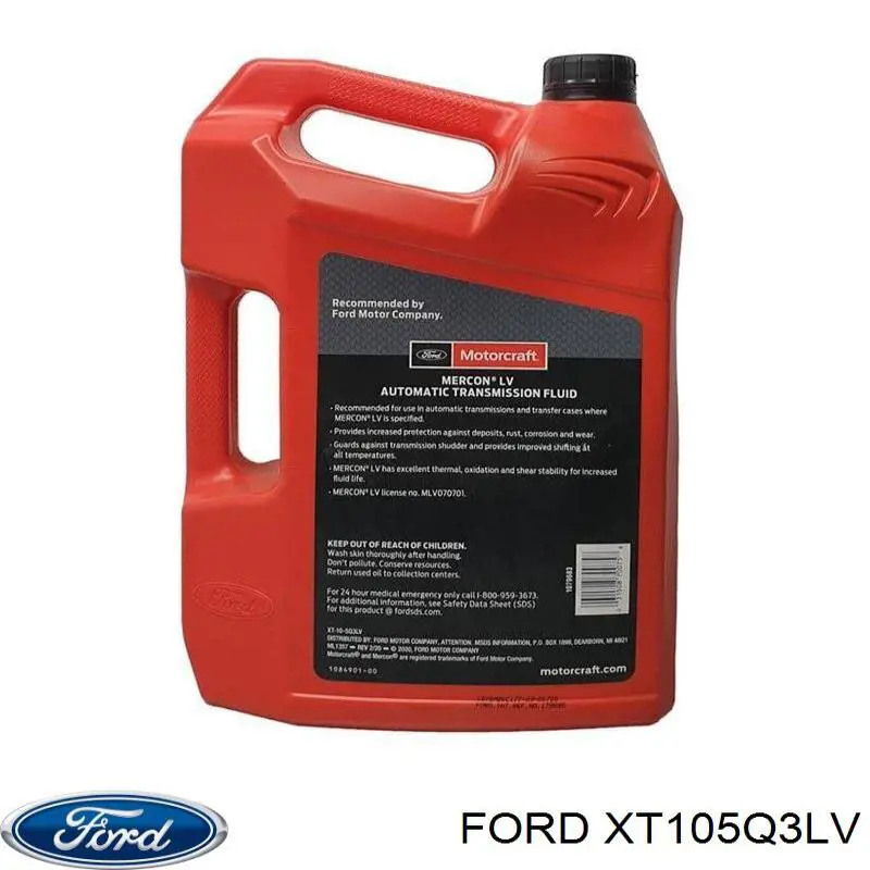 XT105Q3LV Ford Óleo de transmissão
