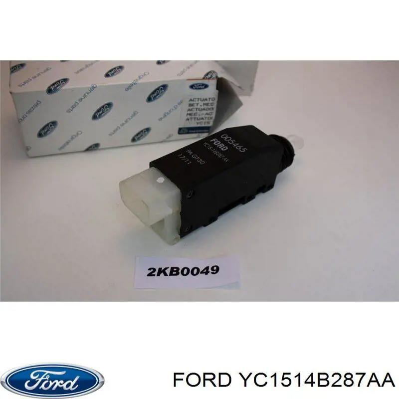 YC1514B287AA Ford Fecho da porta lateral deslizante direita