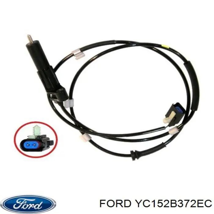 Compre YC152B372EC Ford Sensor ABS traseiro esquerdo