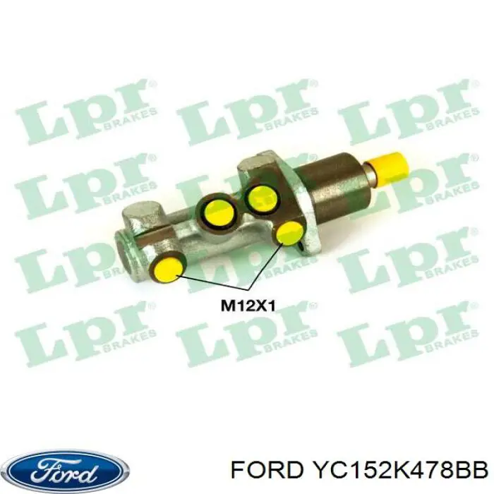 YC152K478BB Ford Cilindro mestre do freio