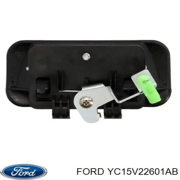 YC15V22601AB Ford Maçaneta interna esquerda da porta dianteira
