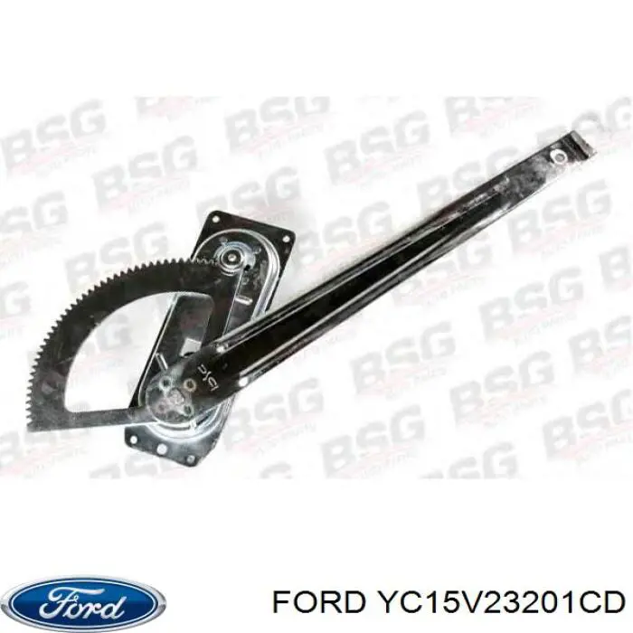Mecanismo de acionamento de vidro da porta dianteira esquerda Ford 4568824 preço, a partir de 260,65 USD
