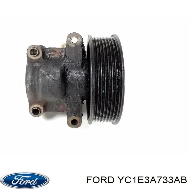 YC1E3A733AB Ford Polia de bomba da Direção hidrâulica assistida