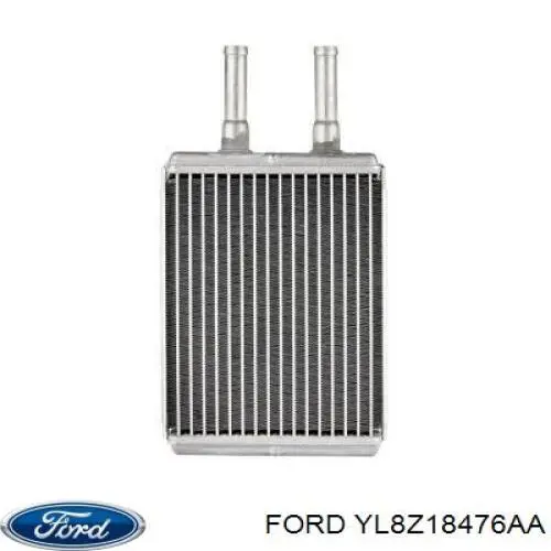  Radiador de forno (de aquecedor) Ford Escape SUV (2001 - 2007) 