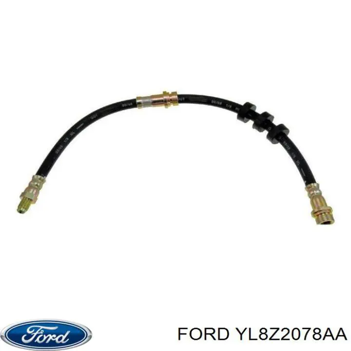 EC0143980D Mazda Mangueira do freio dianteira