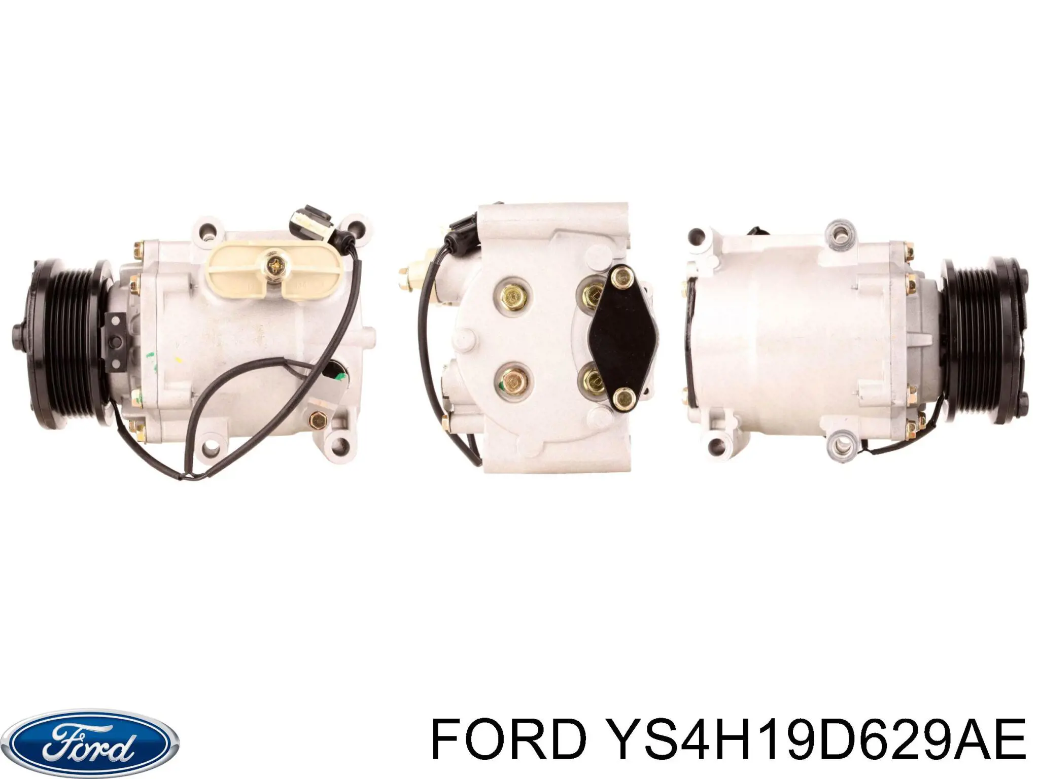 Compre YS4H19D629AE Ford Compressor de aparelho de ar condicionado