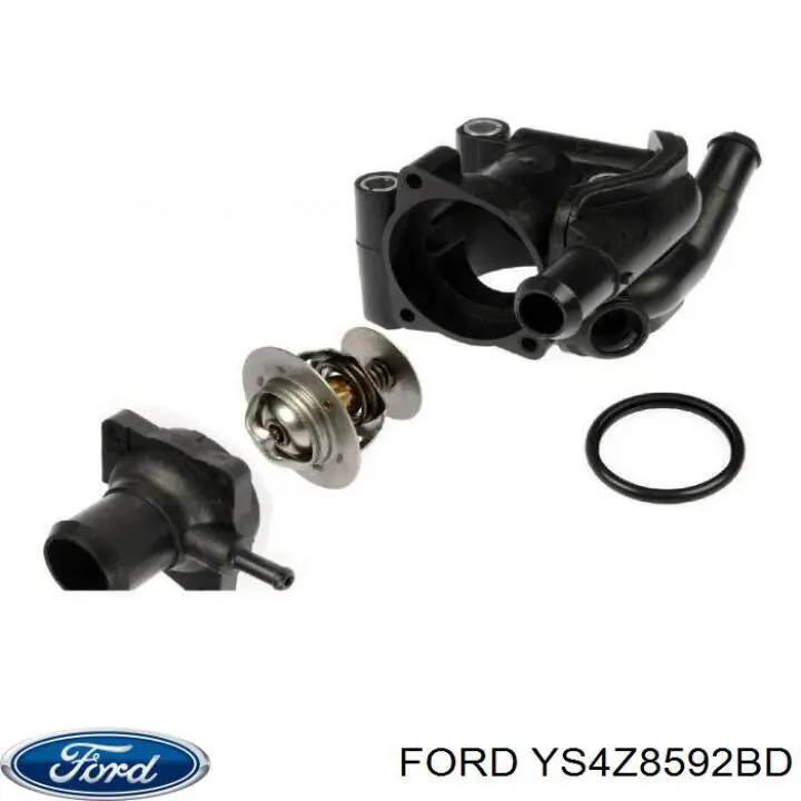  Caixa do termostato Ford Escape SUV (2001 - 2007) 