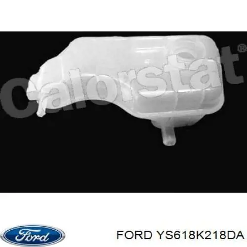 YS618K218DA Ford Tanque de expansão do sistema de esfriamento