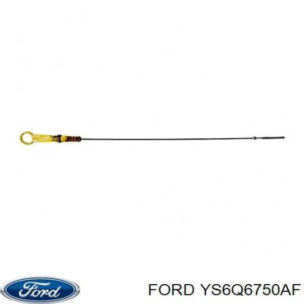 YS6Q6750AF Ford Sonda (indicador) do nível de óleo no motor