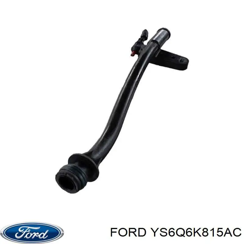 YS6Q6K815AC Ford Guia de sonda indicador do nível de óleo no motor
