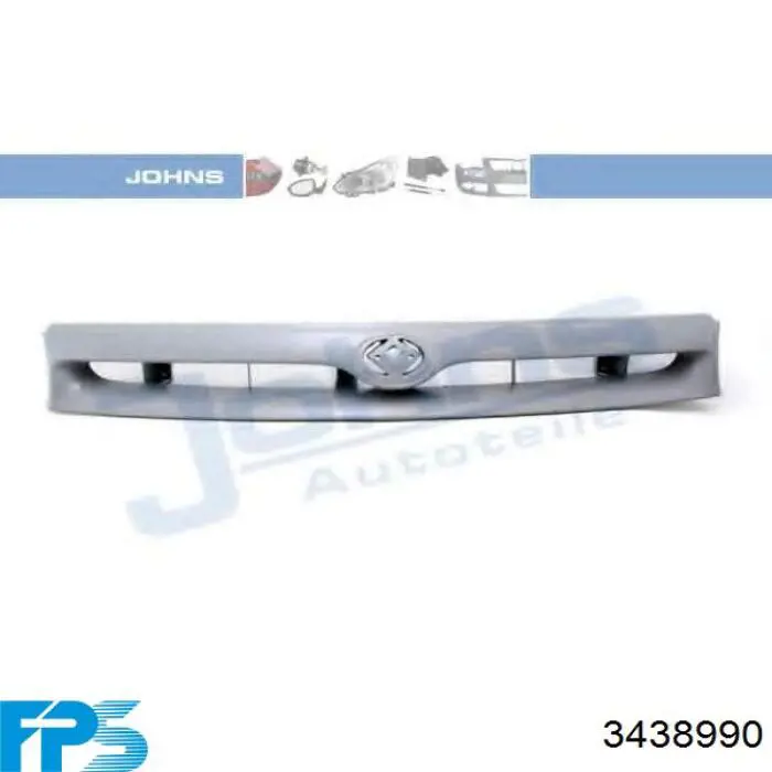  Grelha do radiador Mazda 626 III carrinha (GV) (1987 - 1996) III