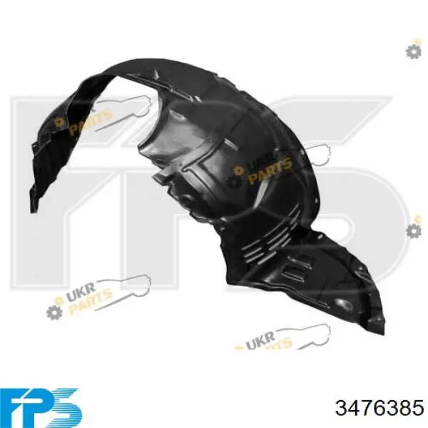 Compre BP4K561J1E Mazda Guarda-barras do pára-lama traseiro esquerdo
