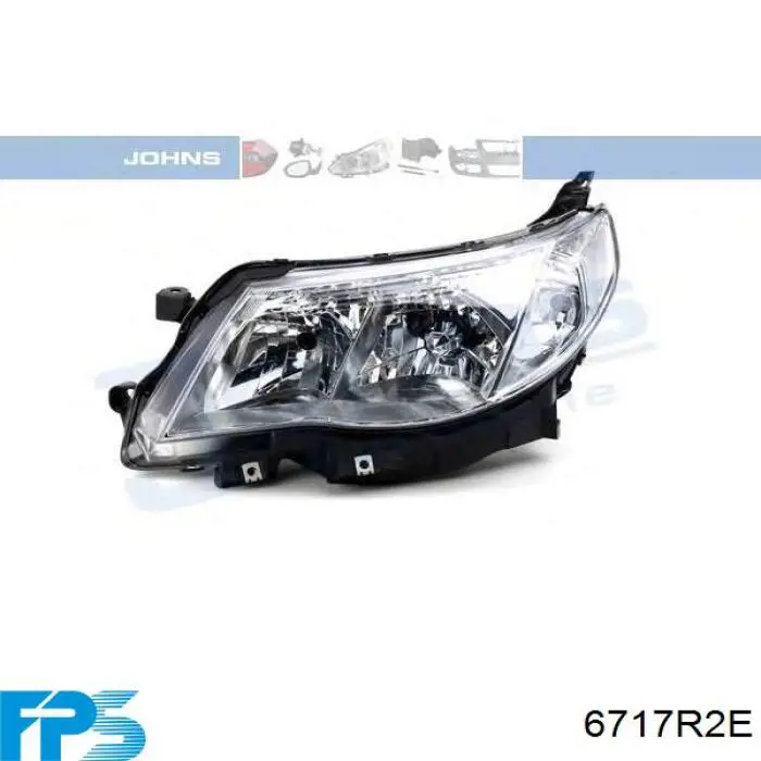 Luz direita FPS FP6717R2E preço, a partir de 311,57 USD