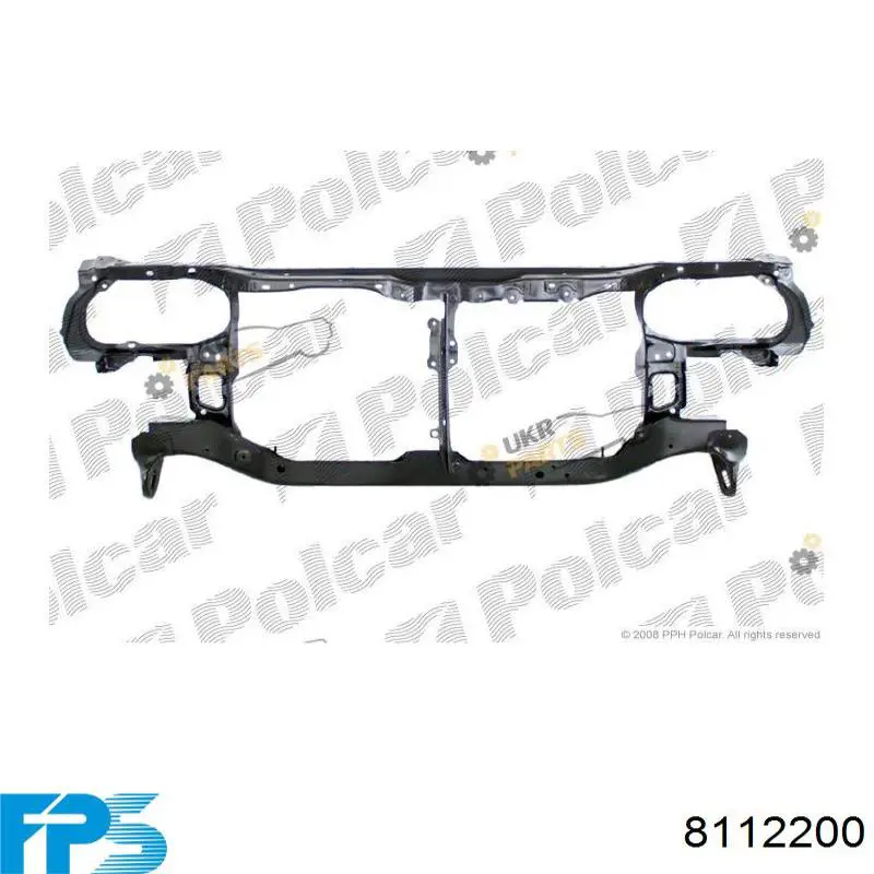 Suporte do radiador montado (painel de montagem de fixação das luzes) Toyota 532011A030 preço, a partir de 129,75 USD