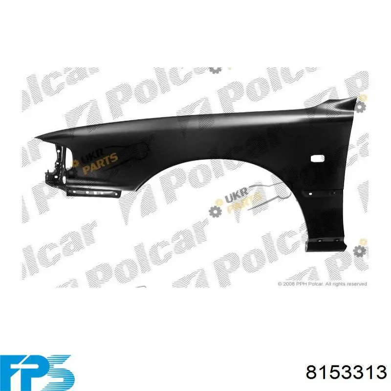 Pára-lama dianteiro esquerdo Toyota Camry III V10